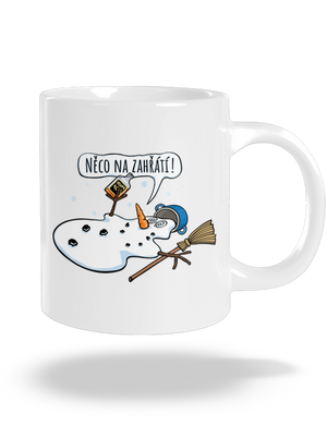 Niečo na zahriatie veľký hrnček White