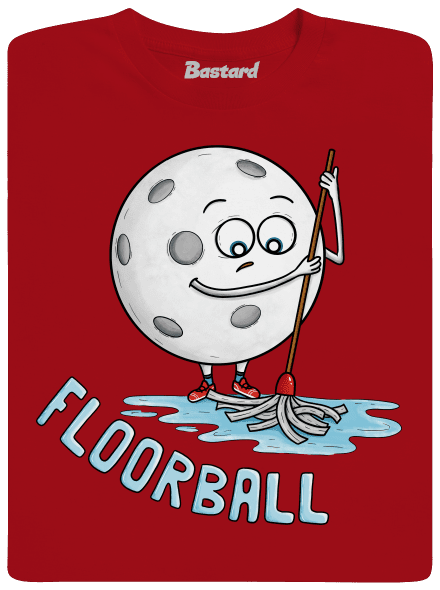 Floorball detské tričko Red