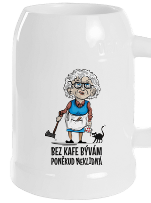 Neklidná bez kafe polliter White