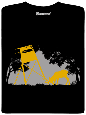 Lesná harmónia pánske dlhý rukáv Black