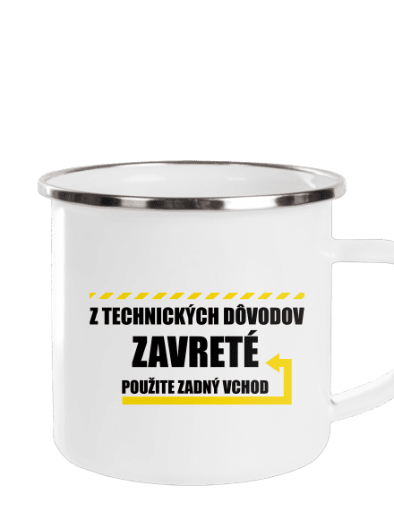 Zadný vchod plecháčik White