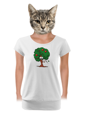 dámske tričko s lemom