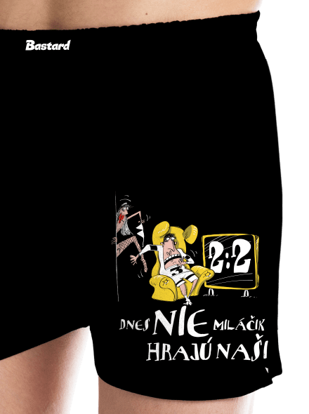 Hrajú naši pánske trenky Black