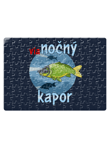 Vianočný kapor puzzle White