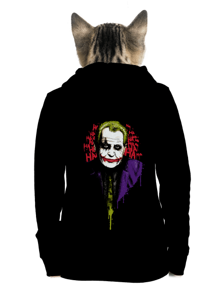 Zeman Joker dámska mikina na zips Black