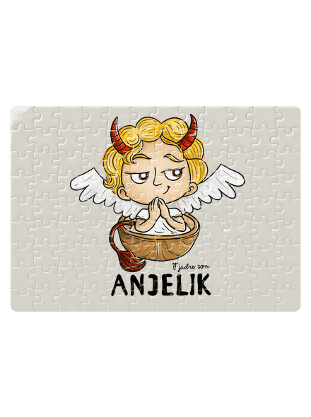 Anjelik puzzle White