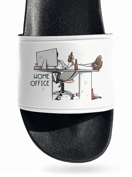 Home Office šľapky White