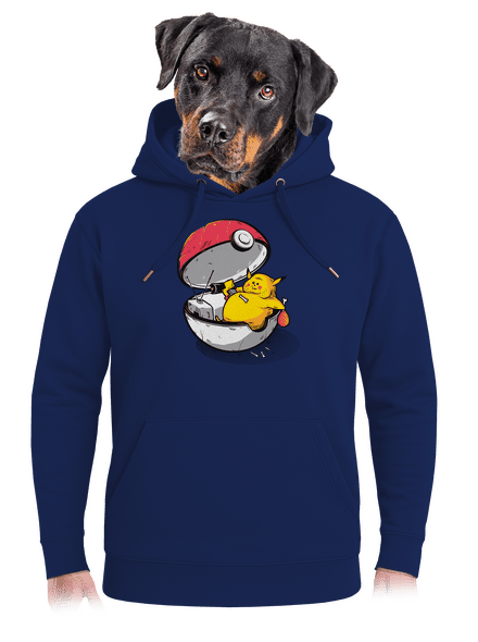 Koniec pokémona unisex mikina premium Navy