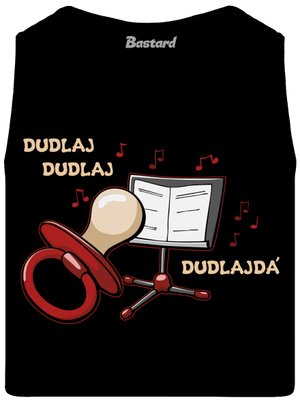 Dudlajdá pánske tielko Black