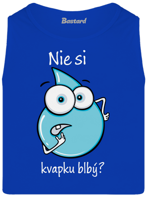 Nie si kvapku blbý pánske tielko Royal Blue