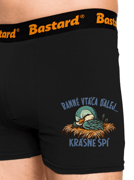 Ranné vtáča spí boxerky Black