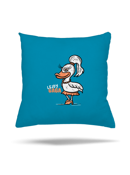 Lejdy Gaga vankúš Blue Turquoise