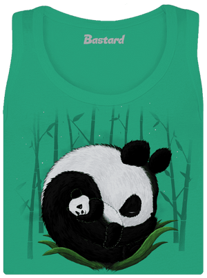 Dve spiace pandy dámske tielko klasické Mint Mal