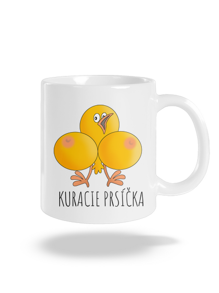 Kuracie prsíčka klasický hrnček White