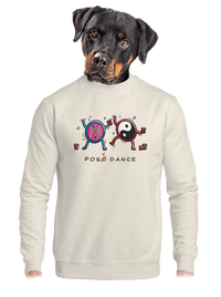 unisex mikina bez kapucne