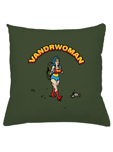 Vandrwoman vankúš Olive Green