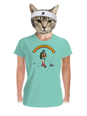 Vandrwoman dámske športové tričko Mint Mal