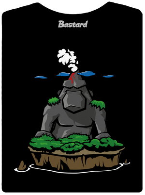 Ostrov Skalnatá Gorila dámske tričko prémium Black