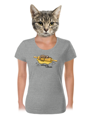 Milujem váľanie dámske tričko Dark Gray Melange