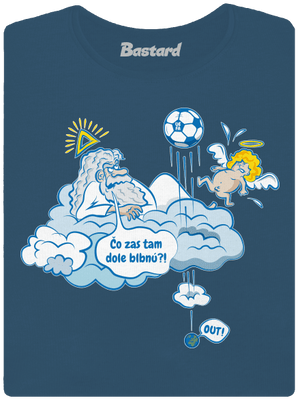 Out dámske tričko prémium Petrol Blue