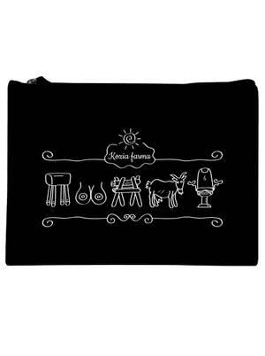 Kozia farma taštička Black