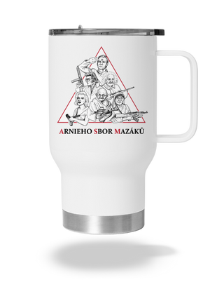 Arnieho sbor mazáků termohrnček White