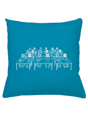 Cimrman: Debil, blbeček vankúš Blue Turquoise