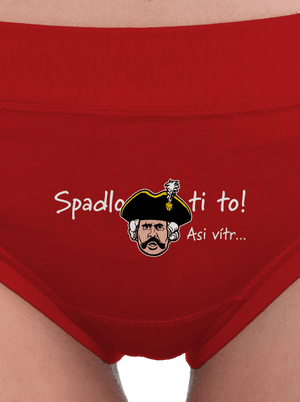 Spadlo ti to dámske nohavičky Red Mal