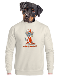 unisex mikina bez kapucne