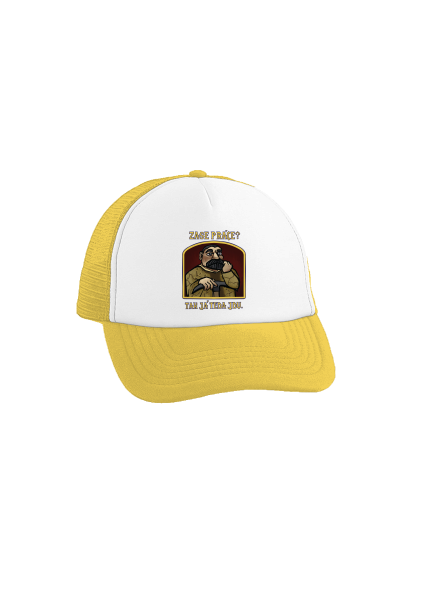 Zase práce? šiltovka truckerka Sunflower cap