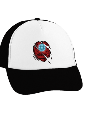 Ironman šiltovka truckerka Black cap