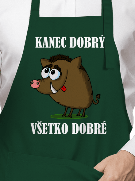 Kanec dobrý zástera Bottle Green