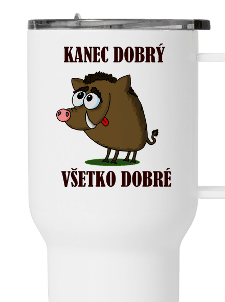 Kanec dobrý termohrnček White