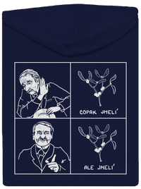 pánska mikina na zips