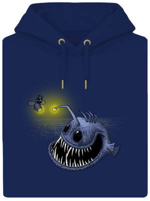 Svetlo môjho srdca unisex mikina premium Navy