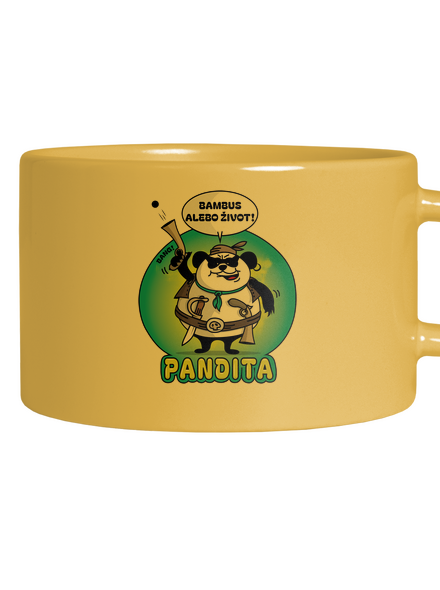Pandita hrnček makronka Yellow Macaron