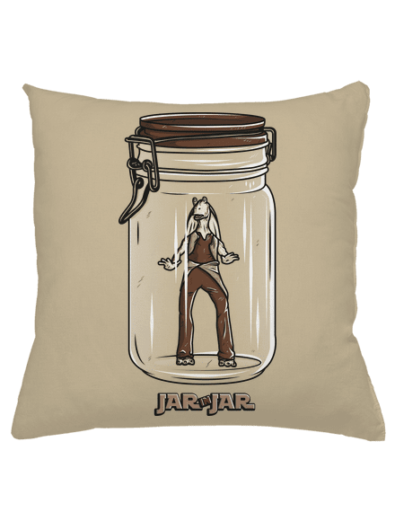 Jar in jar vankúš Beige