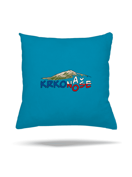 Krkonoše vankúš Blue Turquoise
