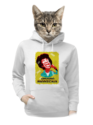 dámska mikina klokanka