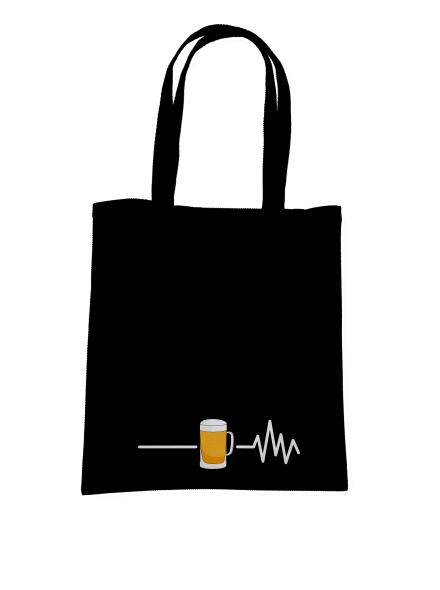 Beer help taška Black