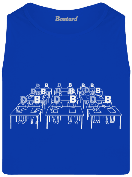 Cimrman: Debil, blbeček pánske tielko Royal Blue