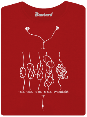 Škola uzlovania dámske tričko Red Mal