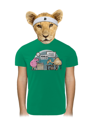 Nehrb sa detské športové tričko Kelly Green Mal