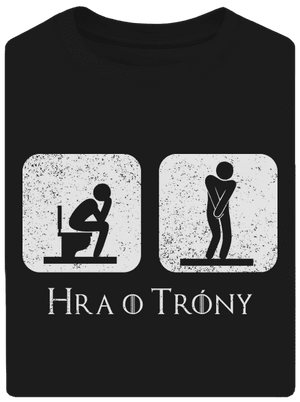 Hra o trůny unisex tričko oversized Black
