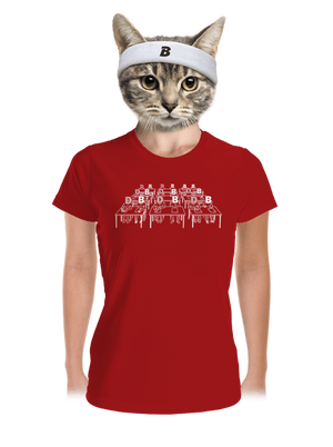 Cimrman: Debil, blbeček dámske športové tričko Red Mal