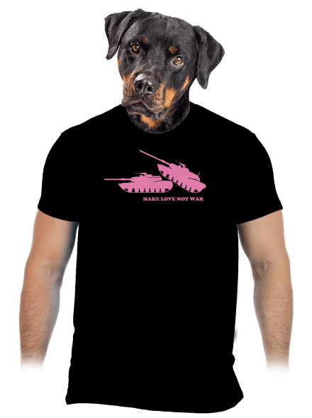 Tanky pánske tričko Black