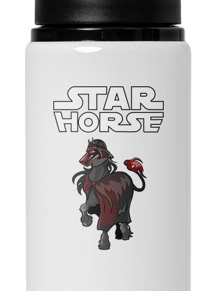 Star horse flaša na vodu White