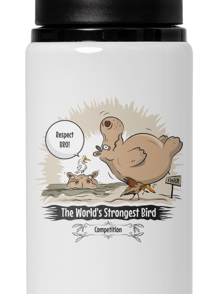 Strongest bird flaša na vodu White
