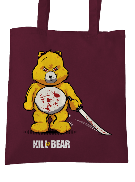 Killer bear taška Burgundy
