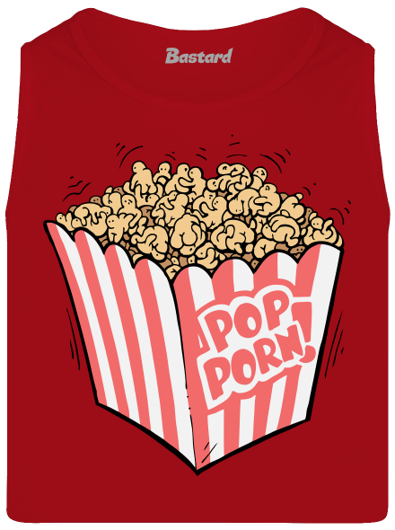 Popporn pánske tielko Red